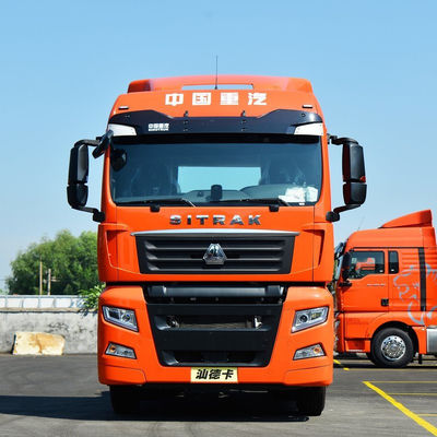 ভালো দাম সিনোট্রুক সিট্রাক সিএনজি সি 7 এইচ ব্যবহৃত ট্র্যাক্টর ট্রেলার হেড ট্রাক 6x4 380hp 120 এম 3 পর্দা ট্রাক কোনও টাচ স্ক্রিন ছাড়াই ভারী ট্রাক অনলাইন