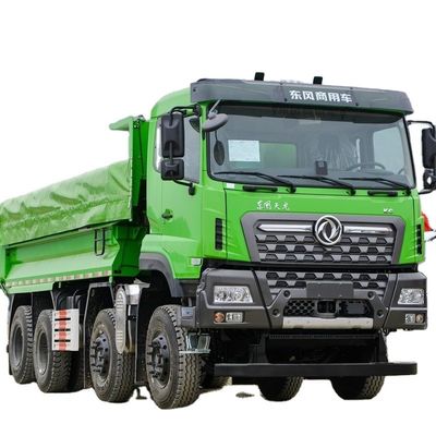 ভালো দাম ডংফেং বাণিজ্যিক যানবাহন কেসি 420hp 560hp 8X4 6x4 8.2 মিটার ডাম্প ট্রাক 2 যাত্রী ক্ষমতা এবং ক্রুজ কন্ট্রোল সহ অনলাইন