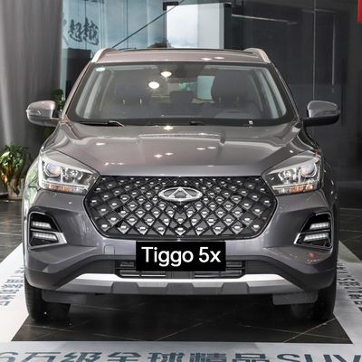 ভালো দাম চেরি টিগো 5x পেট্রল গ্যাস ছোট এসইউভি যানবাহন 1.5L ম্যানুয়াল সিভিটি 175km/h 120hp জ্বালানী পেট্রল টিপিএমএস টায়ার চাপ মনিটর সিস্টেম গাড়ি অনলাইন